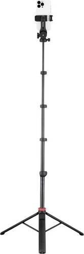 Hama Handy-Stativ Solid 160 2D Reisestativ mit Fernauslöser in Schwarz, maximale Höhe: 160 cm - Bild 1