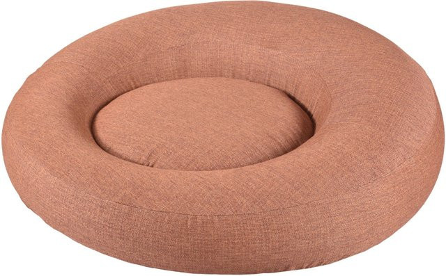 Barths Aufblasbare Liege Rondo Rund in Terrakotta, B/T/H: 160 x 160 x 60 cm - Bild 1