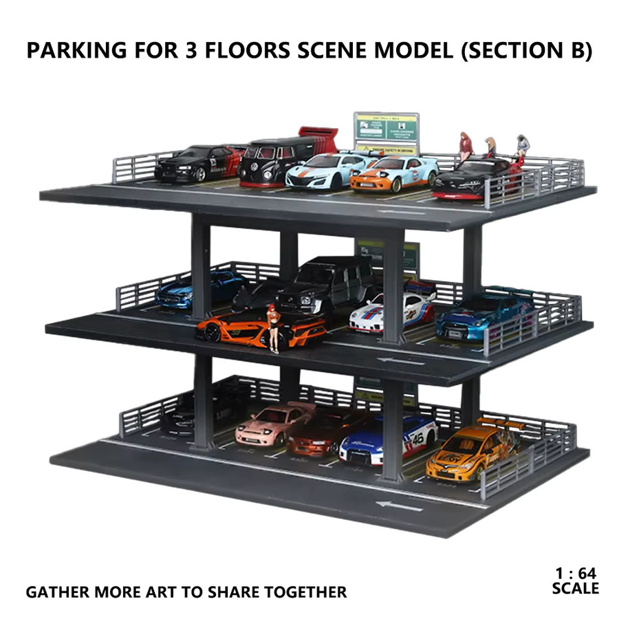 GSF Garage, Gebäude, Maßstab 1:64, Kunststoff - Bild 2