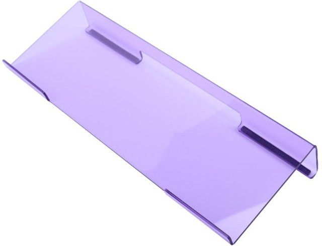 Ergonomischer Tastaturerhöhungs-Ständer aus Acryl von HZtiankong in Transparent oder Lila - Bild 1