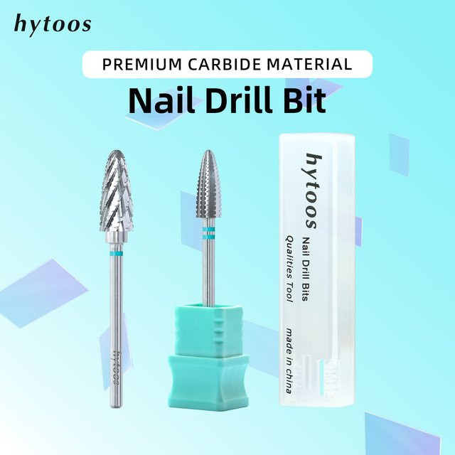 HYTOOS Tornado Hartmetall-Nagelbohrer, Elektrische Nagelfeile, Unisex - Bild 1