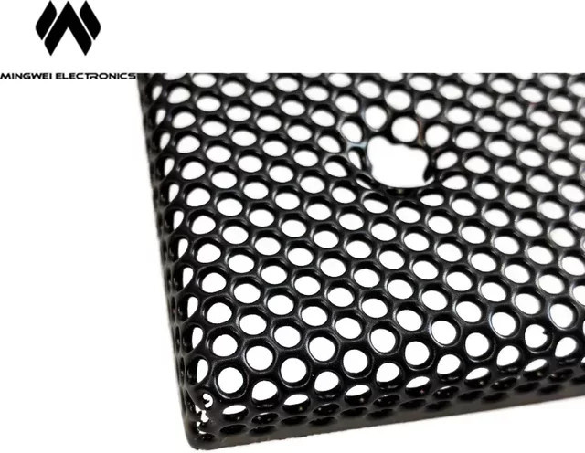 MW Audio 5XT Professionelles Lautsprechergitter, Schwarz, B: 1162,5 cm, H: 162,5 cm, T: 16 cm - Bild 1