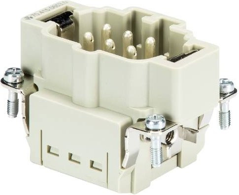 Wieland Electric Steckereinsatz 70.415.0653.0 mit 6 Polen in Grau - Bild 1