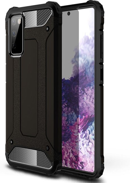 Techsuit Hybrid Armor Schutzhülle für Samsung Galaxy S20 FE 5G (G781 / G780) in Schwarz - Bild 1