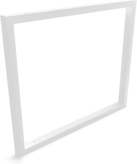 HEVVA Waschtischhalterung REUSS Wandmontage aus Metall in Weiß Matt, Tiefe: 50 cm - Bild 1