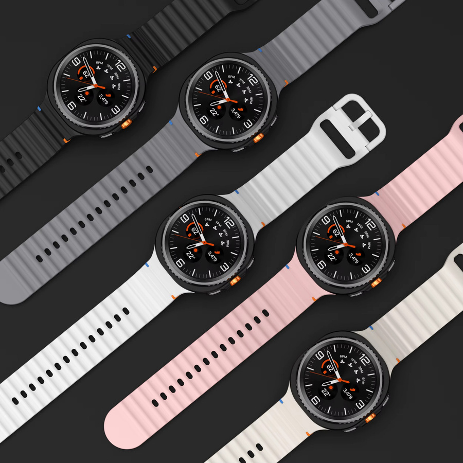 Uhrenarmband Silikon, Samsung Galaxy Watch, Unisex - Bild 1