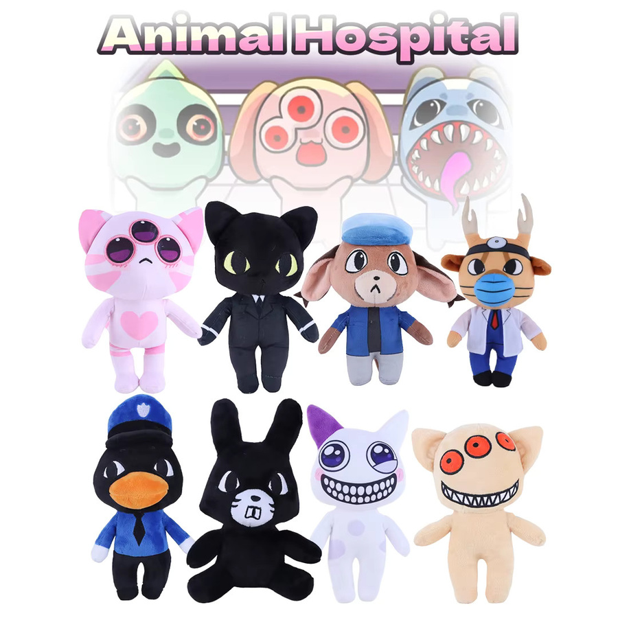 BOOKFONG Kawaii Q-board Tierklinik Plüschtier, Puppe, Zubehör - Bild 1