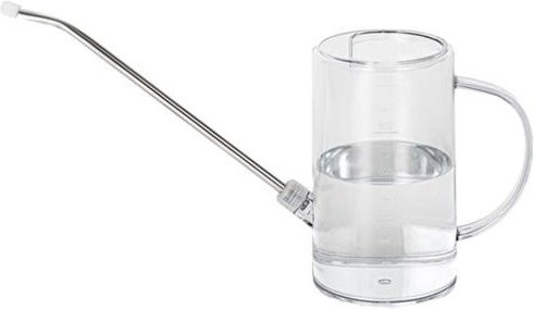 Amusedly Gießkanne mit langem Ausguss und Skala in Transparent, 1 l - Bild 1