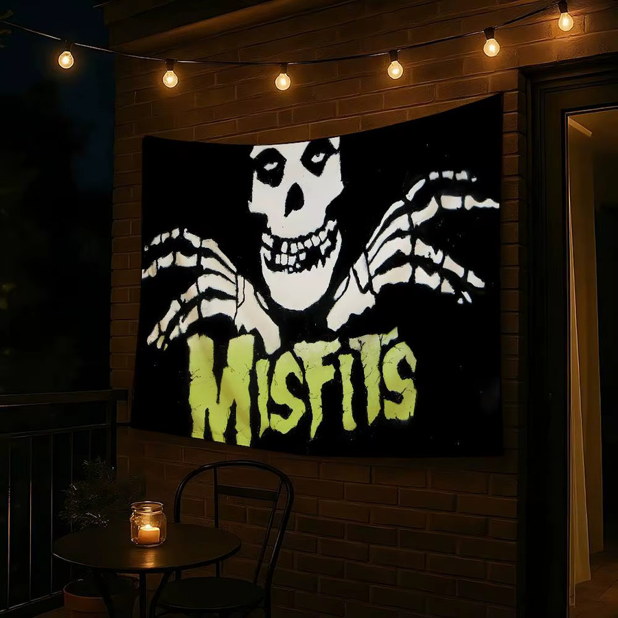 Darling Misfits Wandteppich als dekoratives Banner für Kinderzimmer und Halloween-Hintergründe, B/H: 70 x 50 cm - Bild 4