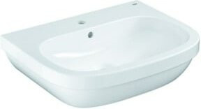 Grohe Waschtisch Euro Keramik weiß wandhängend B: 65 cm, T: 51,4 cm - Bild 1