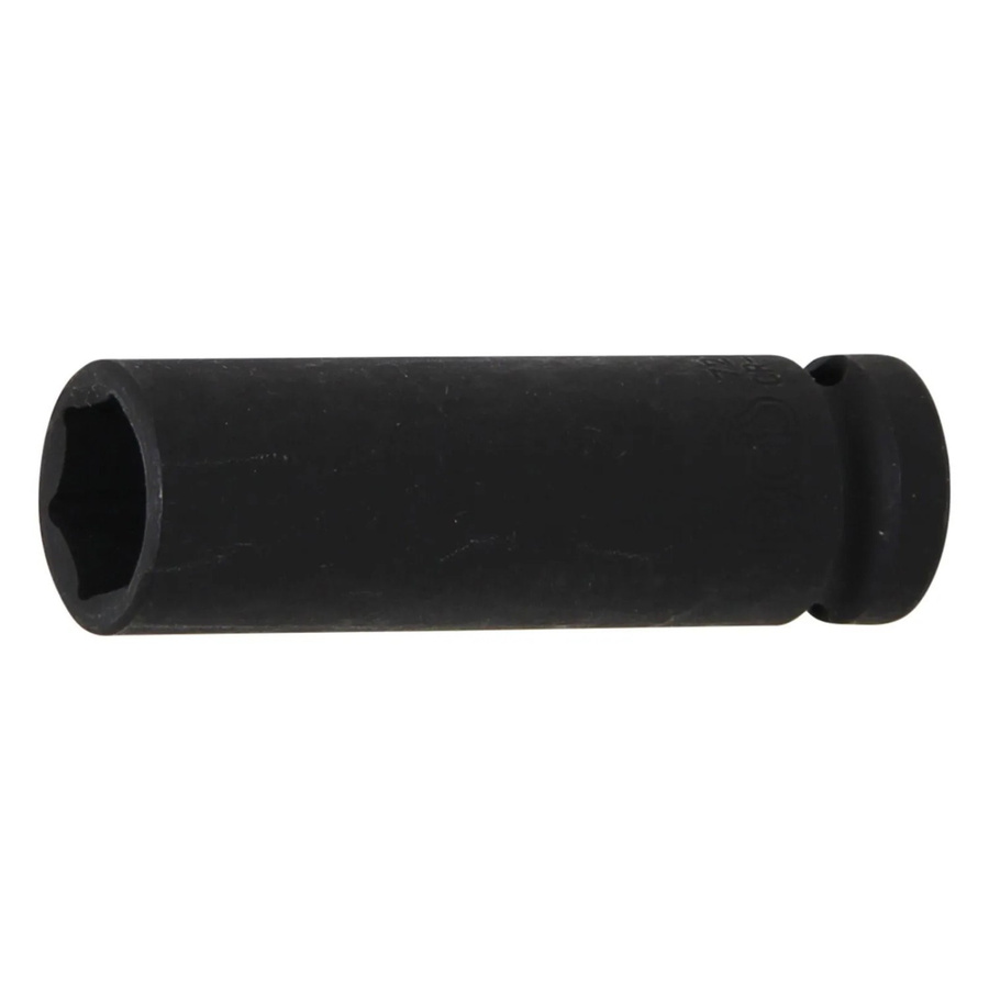 BGS Kraft-Steckschlüssel-Einsatz Sechskant tief 7216, Antrieb 12,5 mm (1/2 Zoll), SW 16 mm, schwarz - Bild 2