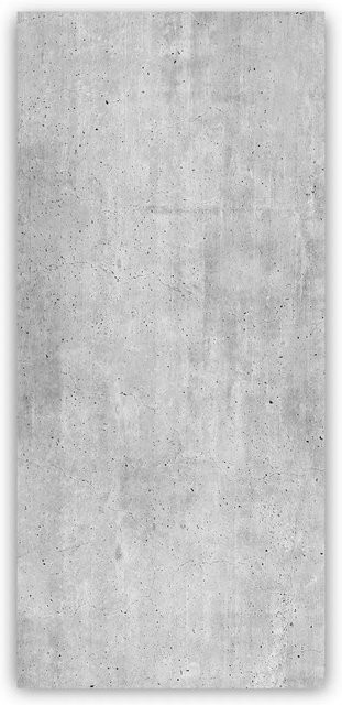 Walllux Duschrückwand Beton Loft in Grau mit Steinoptik, Alu-Verbund, B: 90 cm, H: 200 cm, Dicke: 3 mm - Bild 1