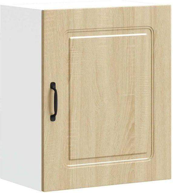 vidaXL Küchen-Hängeschrank Kalmar aus Holzwerkstoff in Sonoma Eiche, Farbe Braun, B/T/H: 60 x 31 x 50 cm - Bild 1