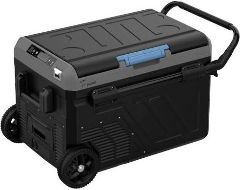 Tripcool C053-040 Kompressor-Kühlbox Trolley 12 V/DC & 24 V/DC Schwarz Matt mit 40 l Volumen - Bild 1