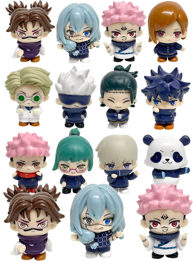 Bandai Zauberkampf Q-Edition Handheld-Stehfiguren, 6-teiliges Set - Bild 4