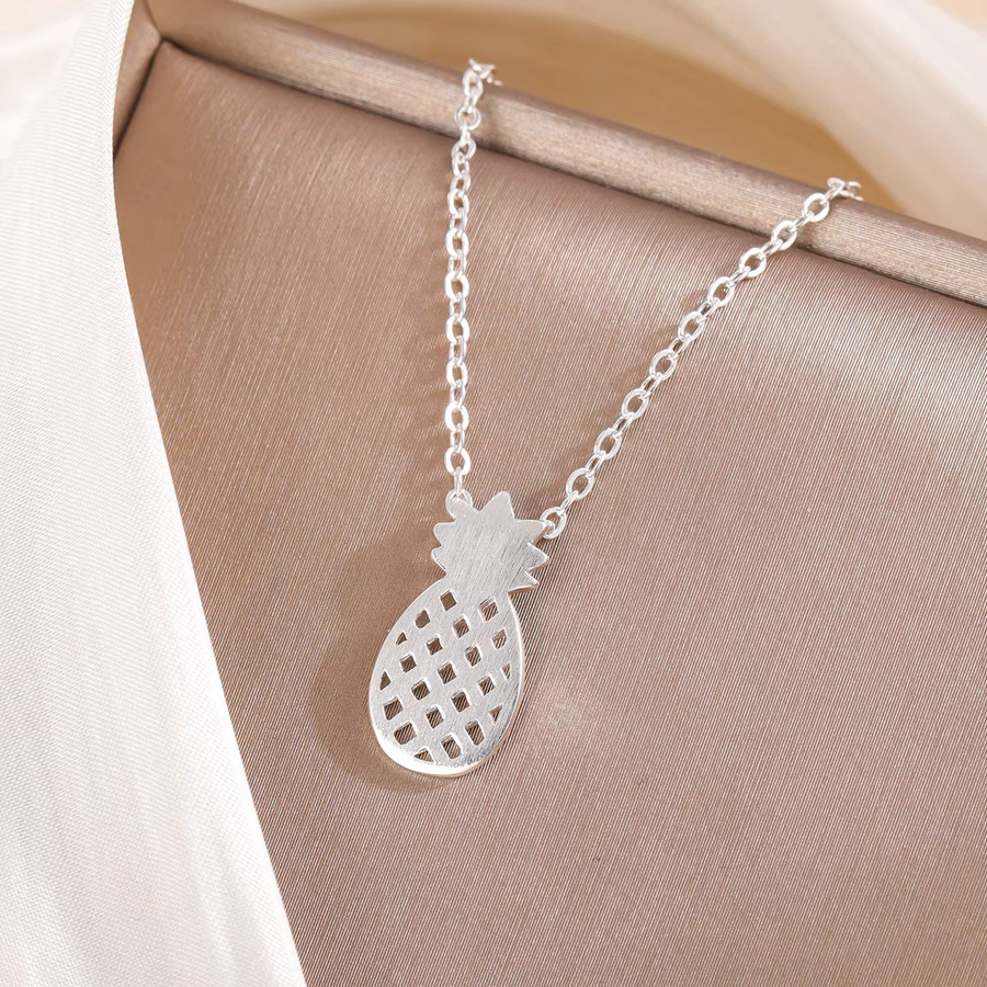 GaGa-Duck Halskette, Ananas, 925 Silber, Unisex - Bild 2