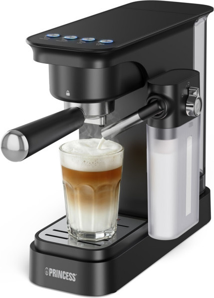 Princess 249422 Espressomaschine in Schwarz mit integriertem Wassertank und Auto-Shutoff - Bild 1