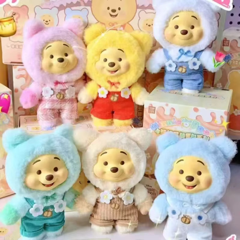 Disney Winnie The Pooh Candy Series Blind Box, Vinyl-Gesichtsanhänger, Puppe - Bild 2