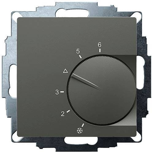 Eberle UTE 2100 Raumthermostat Unterputz für Heizungen in Anthrazit - Bild 1