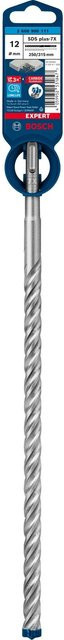 Bosch Expert Hammerbohrer SDS Plus-7X, Farbe: Silber, Durchmesser: 12 mm, Gesamtlänge: 315 mm - Bild 1