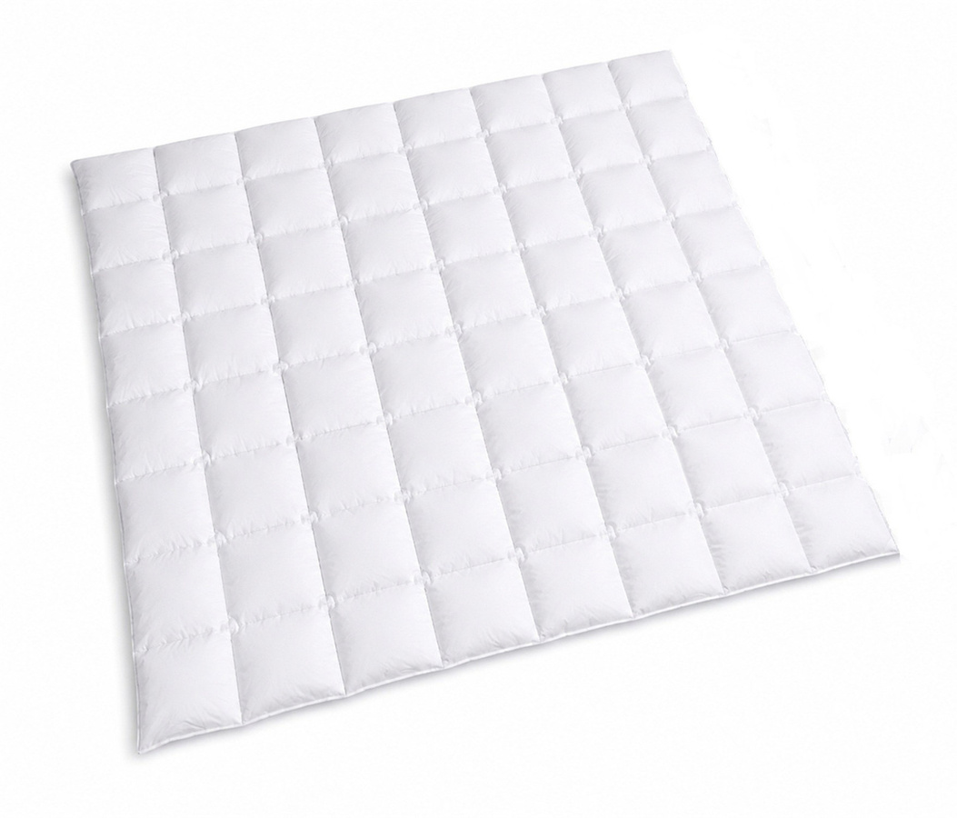 Betten Hofmann Sibiria Exclusiv Daunendecke aus sibirischer Wildgans, Farbe: Weiß, B x L: 240 x 220 cm - Bild 1