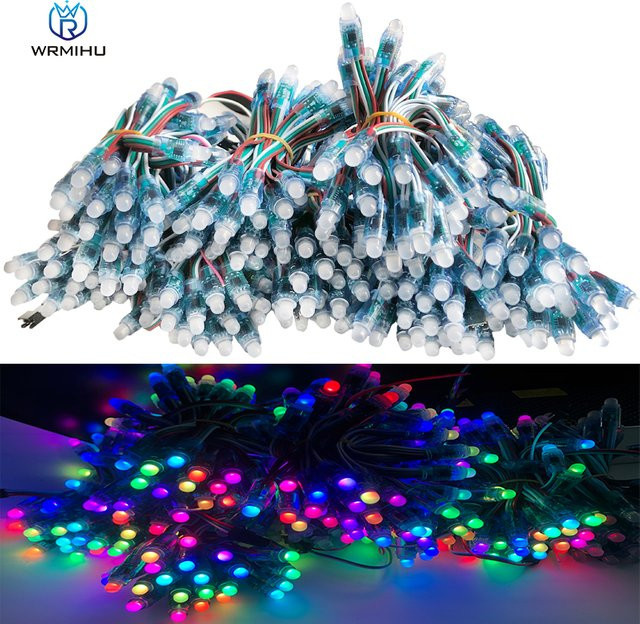 50 Stück WS2811 IC RGB Pixel LED-Module von WRMIHU, wasserdicht nach IP67, mehrfarbig, DC5V - Bild 1