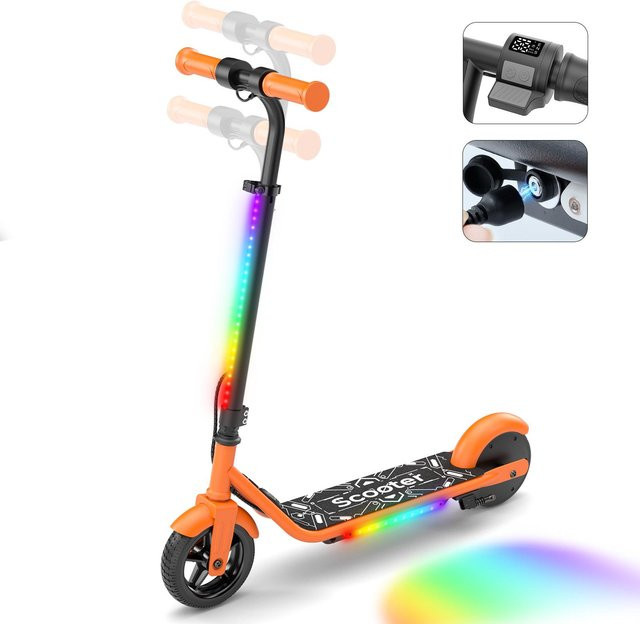 K2Pro Elektroroller Kinder orange 6-12 Years Old - Bild 1