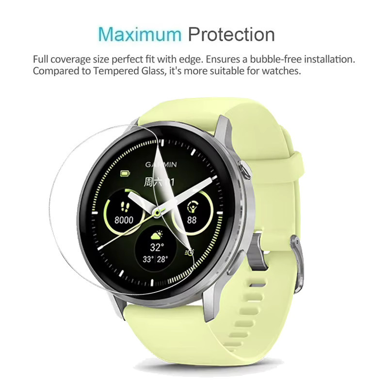Garmin Displayschutzfolie, Silikon, transparent, Unisex - Bild 4