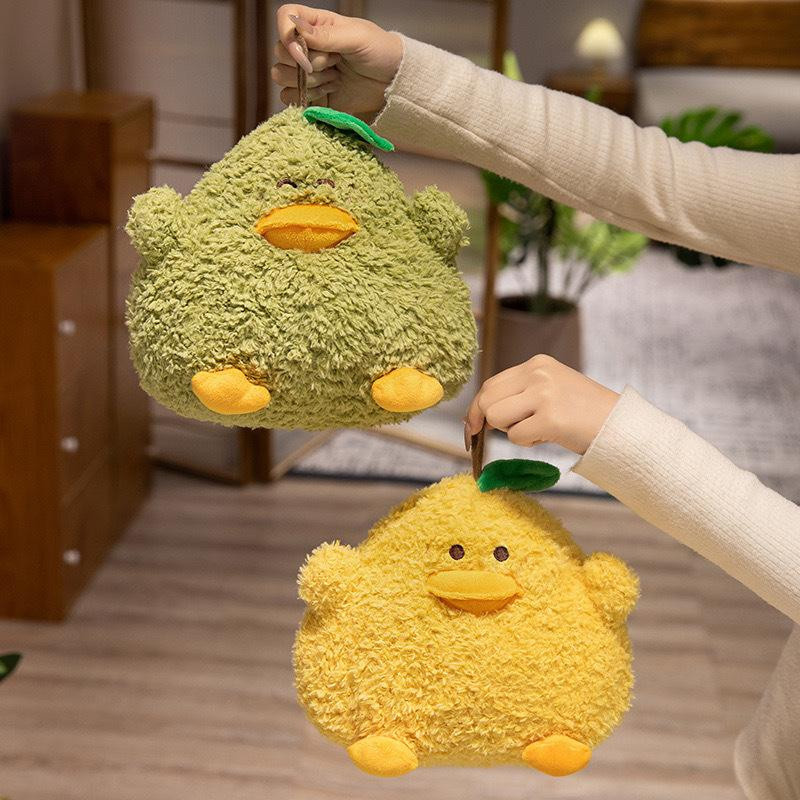 Gelbe Ente Plüsch Stoffpuppe Kawaii 30cm - Bild 1