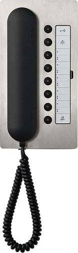 Siedle BTC 850-02 Audio-Türsprechanlage kabelgebunden in Schwarz und Silber - Bild 1