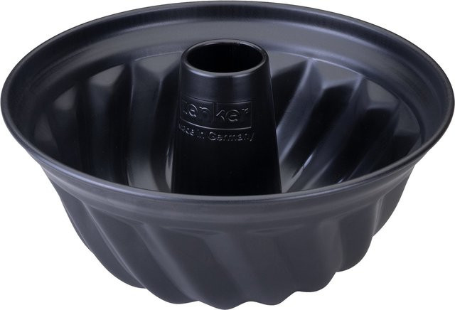 Zenker Gugelhupfform Perfect Black+ mit Antihaftbeschichtung und Keramikbeschichtung, Durchmesser: 25 cm, Schwarz - Bild 1