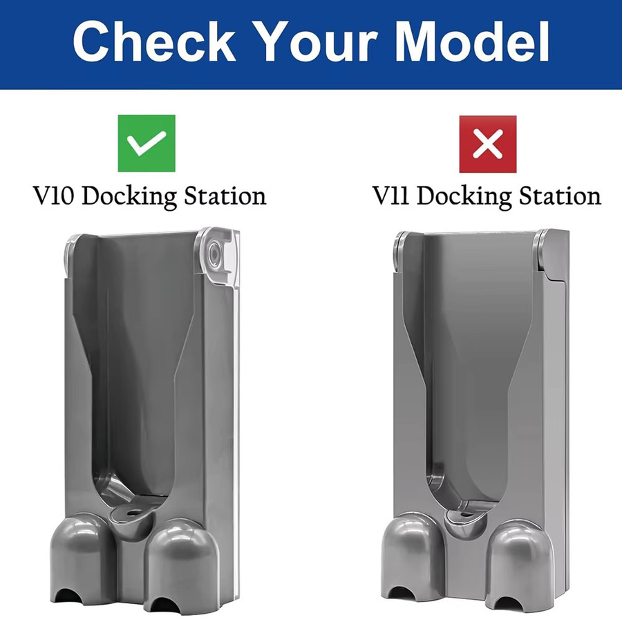 Dyson V10 SV12 Wandhalterung mit Dockingstation und HEPA-Filter in Purple - Bild 3