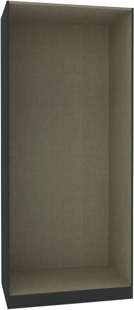 Based Kleiderschrankkorpus UNIT in Anthrazit, B/T/H: 91,1 x 56,5 x 210 cm - Bild 1