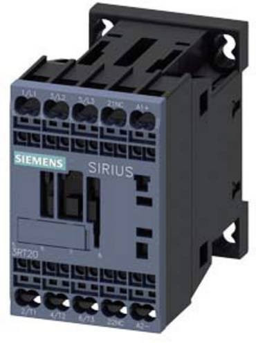Siemens Leistungsschütz 3RT2016-2BW42 in Grau mit 3 Schließern für 690 V/AC - Bild 1