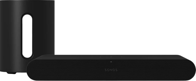 Sonos Ray 3.1 Soundbar und Sub Mini in Schwarz - Bild 1