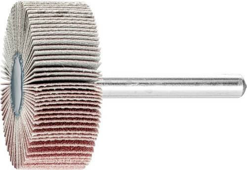 PFERD Korund Fächerschleifer A180 für Feinschliff und Finish, Durchmesser: 40 mm, Breite: 15 mm, Schaft-Durchmesser: 6 mm, 10 Stück, Multicolor - Bild 1