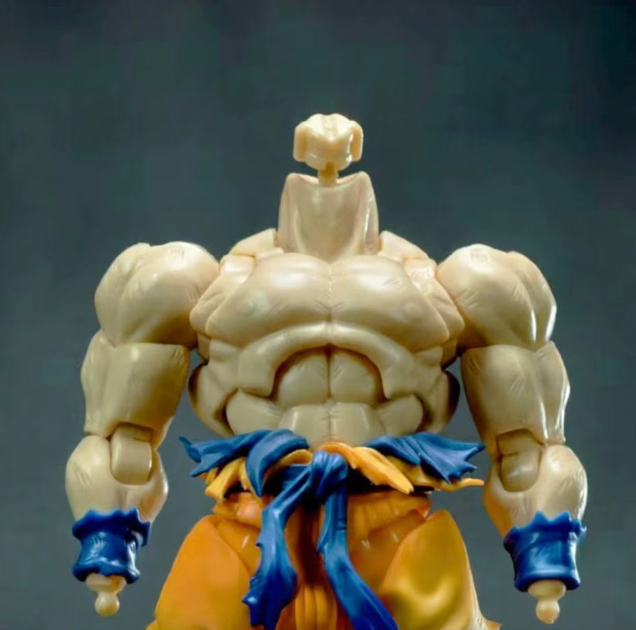 Bandai Super Saiyan Son Goku Oberkörper-Ersatzteil, Zubehör, Actionfigur Modell Spielzeug - Bild 3