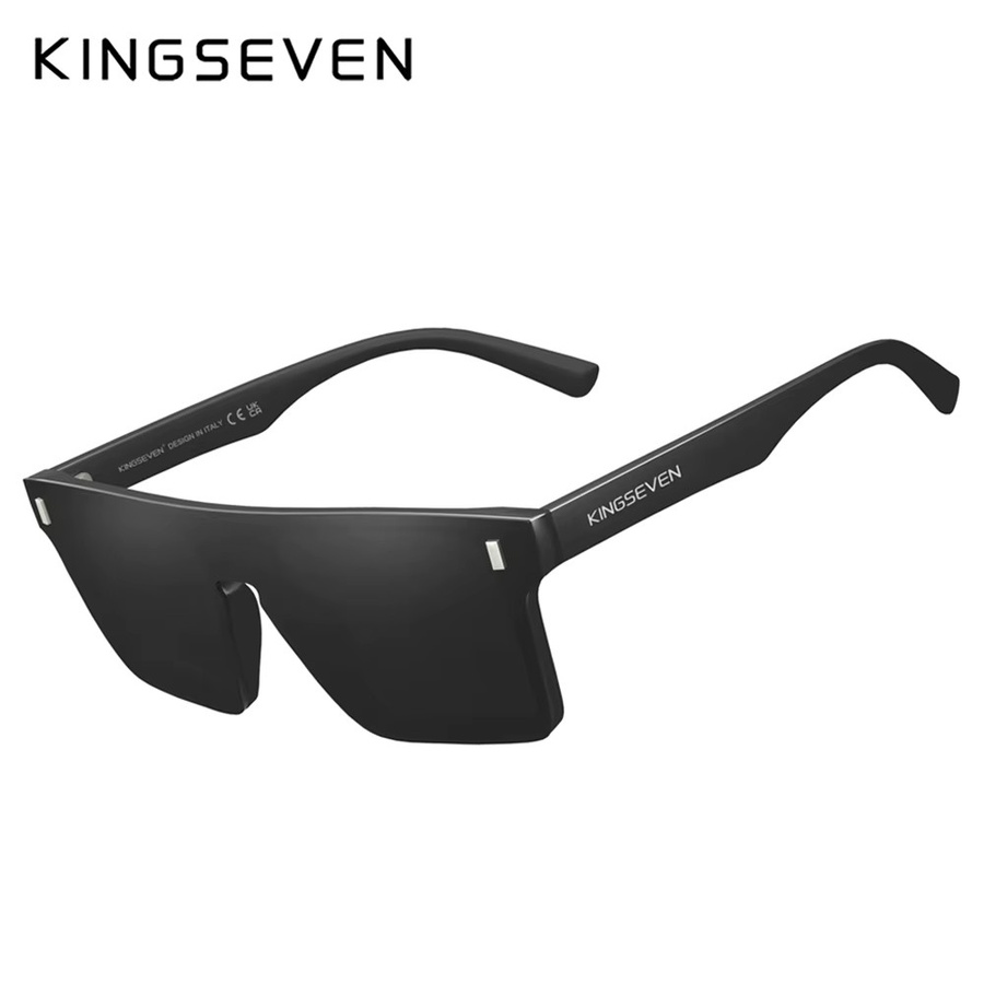 KINGSEVEN Sonnenbrille, polarisiert, Unisex, black - Bild 2