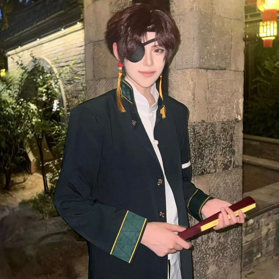 TUYUE Anime Cosplay Kostüm Windbreaker Uniform Armee grüne Sätze - Bild 10