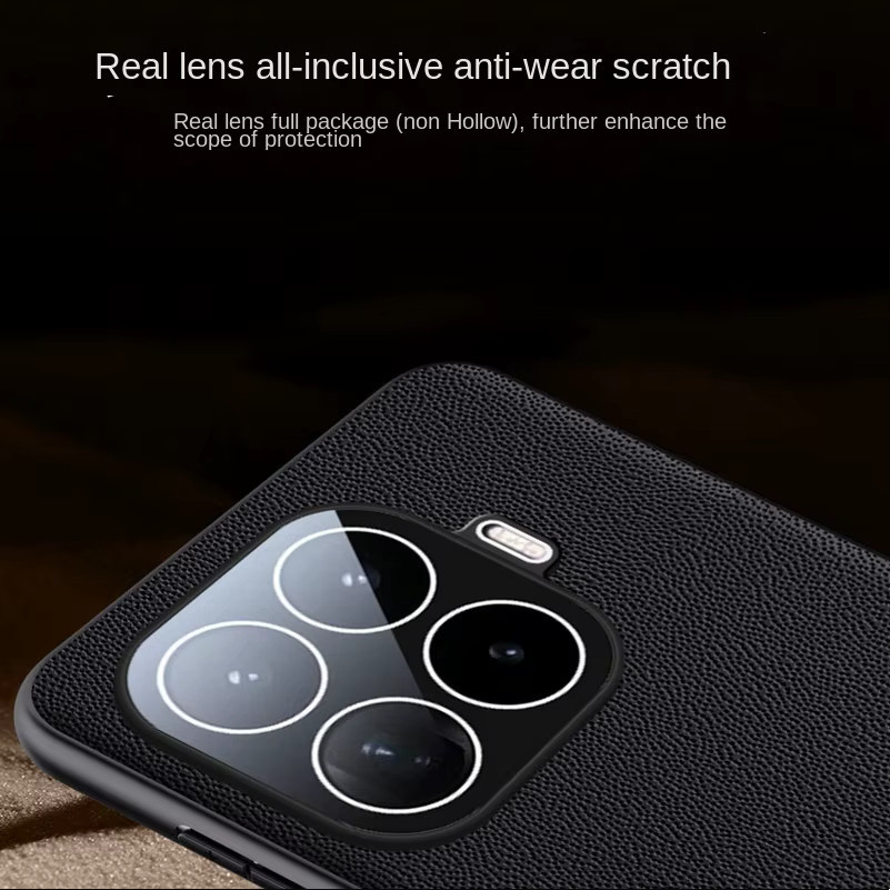 Handyhülle aus Nappa-Leder für Xiaomi 17T Pro, 17 Pro Max, 17 Ultra, 15 Ultra und 14 Pro in Rot - Bild 1