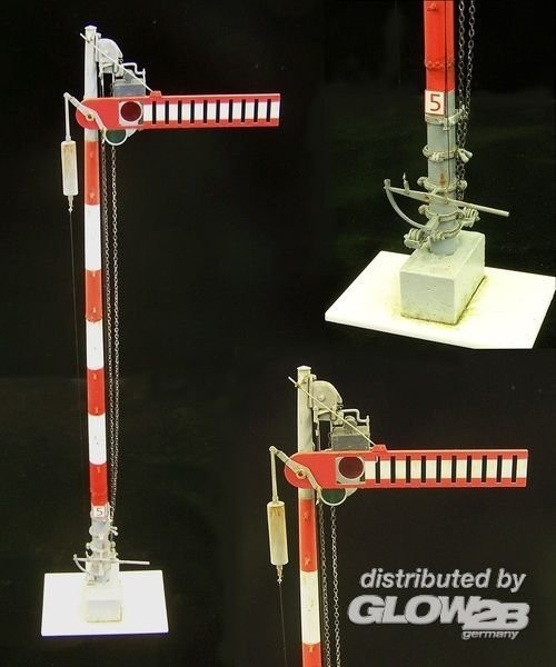 plusmodel Railway signal, Fahrzeuge, Rot - Bild 1
