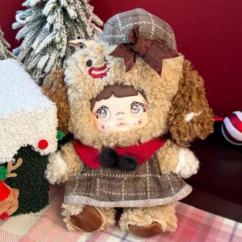 Yiran toy 1 Wunderbare Weihnachtsnacht Plüschtier Schlüsselanhänger - Bild 3