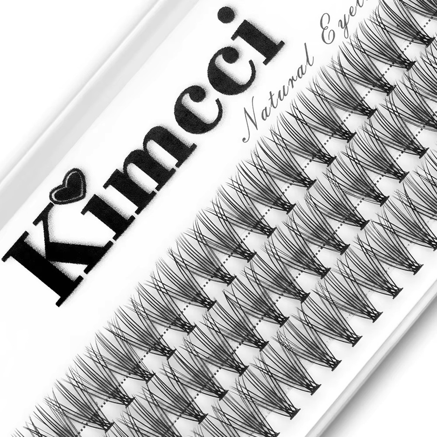 Kimcci Einzelwimpernverlängerung, 3D, Black, Unisex - Bild 4