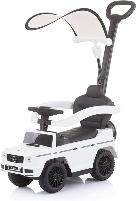 Chipolino Mercedes Benz G350d Rutscher 2 in 1 mit Schubstange weiß - Bild 1