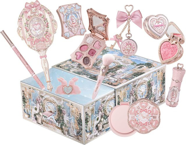 Flower Knows Pink Pop Strawberry Cupid Make-up Set, Matt - Bild 1