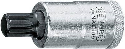 Gedore INX 19 16 2950944 Innen-Vielzahn XZN Schraubendrehereinsatz M16 1/2 in Silber (12,5 mm) - Bild 1