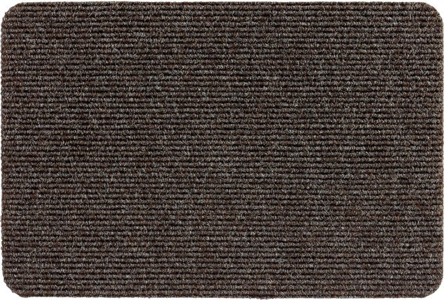 OBI Ripsmatte Braun aus Polypropylen rutschfest B: 40 cm, T: 60 cm - Bild 1
