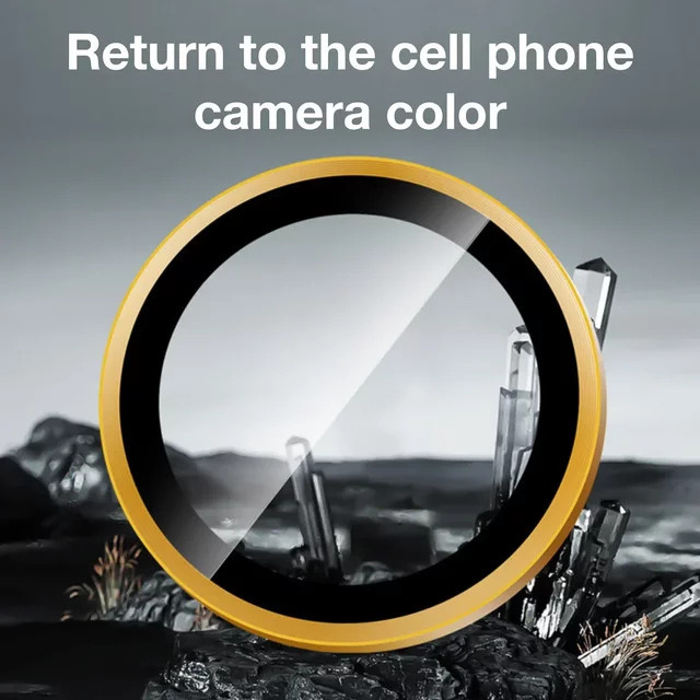 Samsung Kamera Schutzfolie aus gehärtetem Glas für Galaxy S25 Ultra, S25 Plus, S26 Ultra und S26 Plus in Transparent und Schwarz - Bild 1