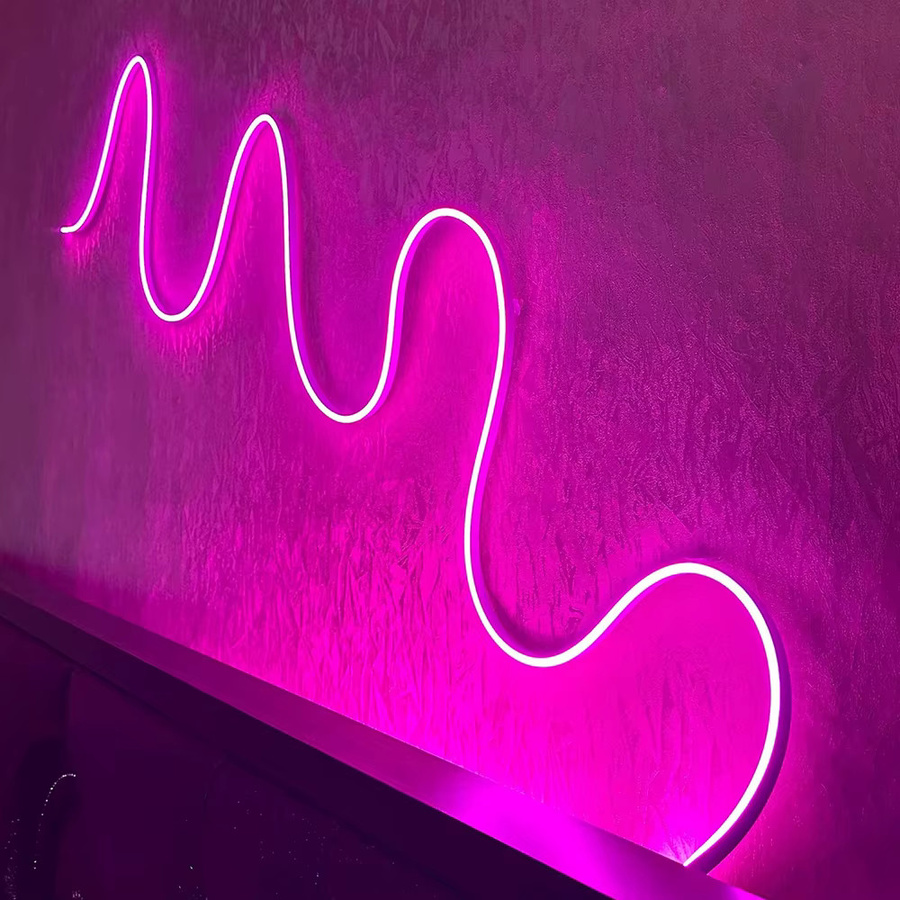Acosh Neon RGB LED Lichterkette mit Fernbedienung, USB Multicolor Neon Flex Lichtstreifen für Gaming und moderne Dekoration - Bild 2