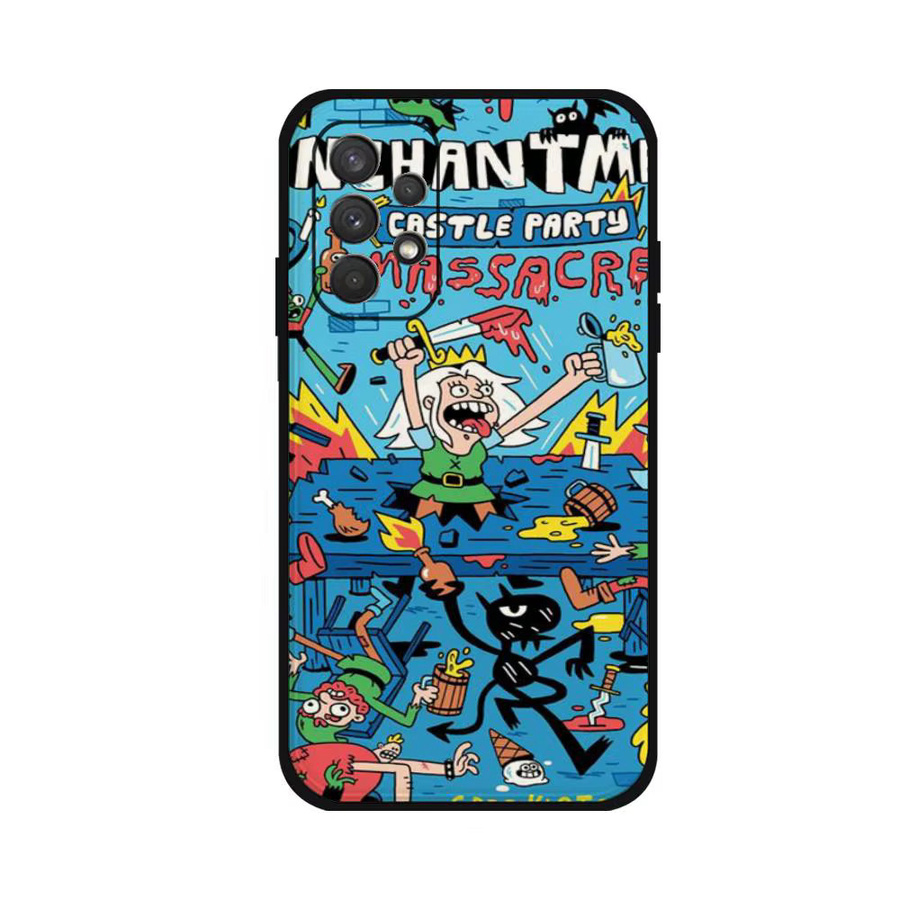Cartoon D-disenchantments Soft Cover Handyhülle für Samsung Galaxy S21 S22 S23 S24 S25 S26 Ultra FE Plus 5G A52S in Multicolour - Bild 4